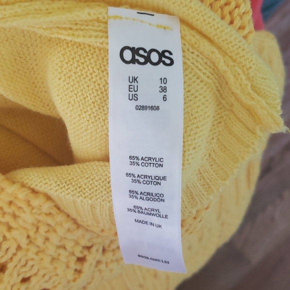NWOT asos crop top and skirt set - Picture 4 of 7